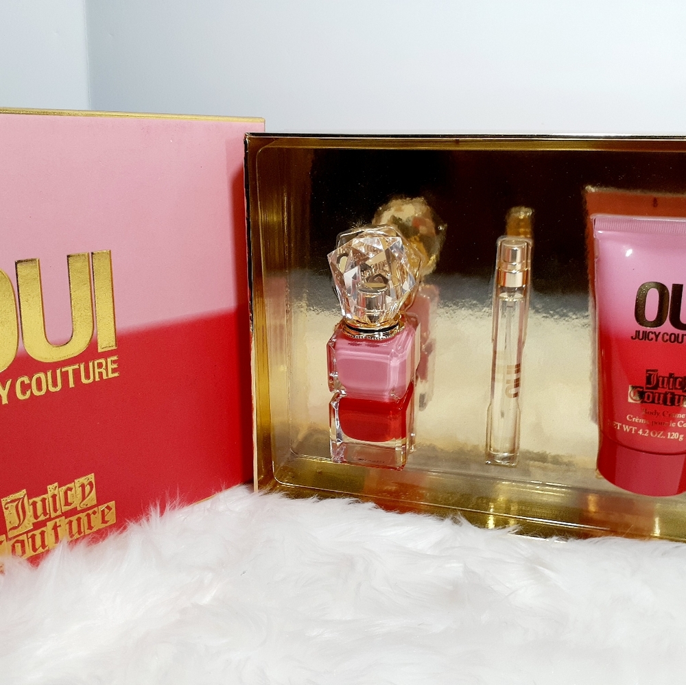Oui 3 piece gift set by Juicy Couture